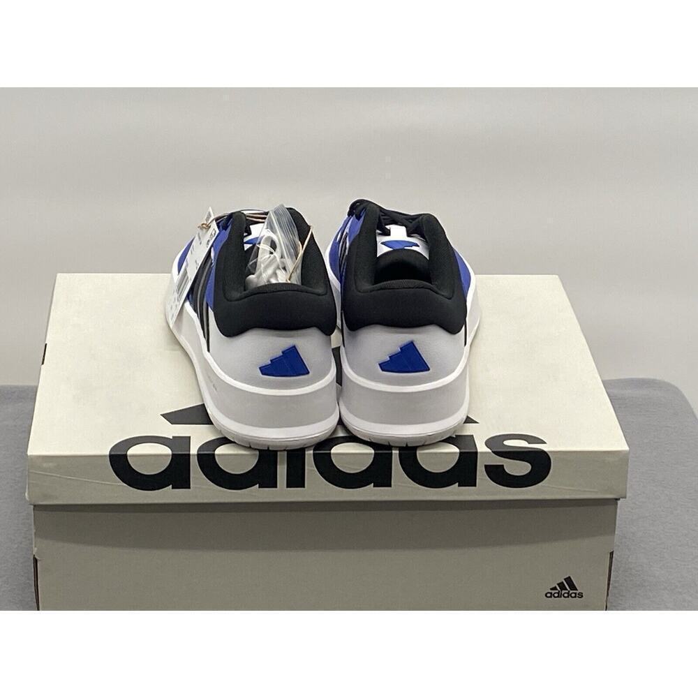 adidas Men’s Court 24 Shoes Size 11 White/Black/ Blue - Picture 6 of 7